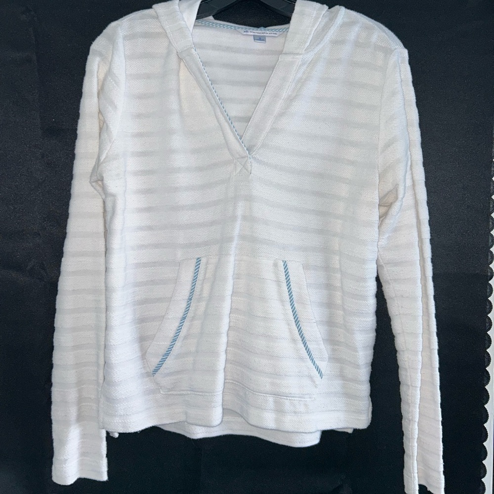 Southern Tide white hoodie